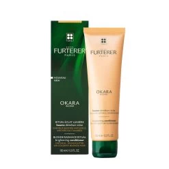René Furterer Okara Baume Démêlant Éclat 150ml - Cheveux Blonds Naturels, Méchés Ou Colorés